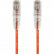 Monoprice SlimRun Cat6 28AWG UTP Ethernet Network Cable, 10ft Orange - 10 ft Category 6 Network Cable for Network Device - First End: 1 x RJ-45 Male Network - Second End: 1 x RJ-45 Male Network - Patch Cable - Orange 14819
