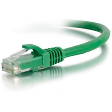 C2g 1ft Cat5e Snagless Unshielded (UTP) Network Patch Cable - Green - RJ-45 Male - RJ-45 Male - 12" - Green 24229