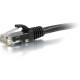 C2g 3ft Cat5e Ethernet Cable - Snagless Unshielded (UTP) - Black - Category 5e for Network Device - RJ-45 Male - RJ-45 Male - 3ft - Black 15180