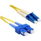 Enet Components Cisco Compatible 15216-LC-SC-10 - 10M LC/SC Duplex Single-mode 9/125 OS1 or Better Yellow Fiber Patch Cable 10 meter LC-SC Individually Tested - Lifetime Warranty 15216LC-SC-10ENC