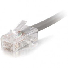 C2g 75ft Cat5e Non-Booted Unshielded (UTP) Network Patch Cable (Plenum Rated) - Gray - Category 5e for Network Device - RJ-45 Male - RJ-45 Male - Plenum-Rated - 75ft - Gray - RoHS Compliance 15236