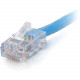 C2g -75ft Cat6 Non-Booted Network Patch Cable (Plenum-Rated) - Blue - Category 6 for Network Device - RJ-45 Male - RJ-45 Male - Plenum-Rated - 75ft - Blue - RoHS Compliance 15288