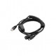 Unitech CRADLE CABLE PS/2,72",COILED,BLACK (for - TAA Compliance 1550-900041G