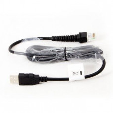 Unitech USB Cable - 6.50 ft USB Data Transfer Cable for Bar Code Reader - First End: 1 x Type A Male USB - Second End: 1 x Male USB - Black - TAA Compliance 1550-900010G