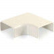 C2g Wiremold Uniduct 2900 9 Flat Elbow - Ivory - Ivory - Polyvinyl Chloride (PVC) 16008