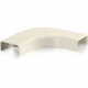 C2g Wiremold Uniduct 2800 Bend Radius Compliant Flat Elbow - Ivory - Ivory - Polyvinyl Chloride (PVC) 16009