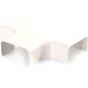 C2g Wiremold Uniduct 2900 Tee - Fog White - Fog White - Polyvinyl Chloride (PVC) 16103