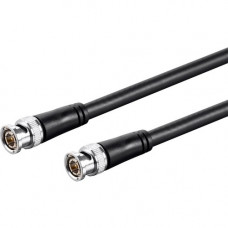 Monoprice Viper Series HD-SDI RG6 BNC Cable, 15ft - 15 ft Coaxial Video Cable for Video Device, HDTV - First End: 1 x BNC Video - Male - Second End: 1 x BNC Video - Male - 3 Gbit/s - Shielding - 18 AWG 16185