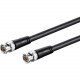 Monoprice Viper Series HD-SDI RG6 BNC Cable, 25ft - 25 ft Coaxial Video Cable for Video Device - First End: 1 x BNC Video - Male - Second End: 1 x BNC Video - Male - 3 Gbit/s - Shielding - 18 AWG 16186