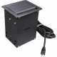 C2g Wiremold InteGreat A/V Table Box Black TAA Compliant - Cable Management - Cable Box - Black - TAA Compliance 16231