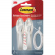 3m Command Cord Bundlers - Cable Bundler - White - 2 Pack 17304-ES