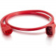 C2g Standard Power Cord - For PDU, Server, Switch - 250 V AC / 15 A - Red - 6 ft Cord Length 17553