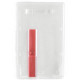 Brady Access Card Dispenser - 2.44" x 3.62" - Polycarbonate - TAA Compliance 1840-6566