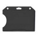 Brady Open Face Card Holder - 2.62" x 3.62" - Plastic - Black 1840-8111