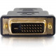 C2g DVI-D Male to HDMI Male Adapter - 1 x HDMI Male Digital Audio/Video - 1 x DVI-D (Dual-Link) Male Digital Video - Black 18401