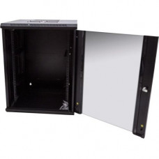 Innovation First Rack Solutions 15Ux 600 mmx 600mm Swing Out Wall Mount Cabinet - For LAN Switch, Patch Panel - 15U Rack Height x 19" Rack Width - Wall Mountable 185-4766