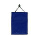 Brady All-In-One Holder - 7.25" x 5.18" - Nylon, Vinyl - 100 / Pack - Blue, Clear 1860-2502