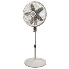 Lasko 18" Remote Control Cyclone Pedestal Fan - 18" Diameter - 3 Speed - Timer-off Function, Adjustable Tilt Head, Oscillating, Quiet, Adjustable Height - 53.5" Height x 20.5" Width 1885