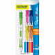 Newell Rubbermaid Paper Mate Clear Point Mechanical Pencils - 0.7 mm Lead Diameter - Refillable - Assorted Barrel - 6 / Pack - TAA Compliance 1887960