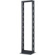 Legrand Group Ortronics 19" DirectPath Cable Management Rack, 6" Channel - For Fiber Optic Cable Manager - 45U Rack Height x 19" Rack Width - Black - Aluminum - 750 lb Maximum Weight Capacity 19-84-6T2SD-CMB