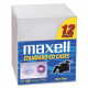 Maxell CD/DVD Jewel Cases CD-360 - Jewel Case - Book Fold - Plastic - Clear - 12 CD/DVD 190069