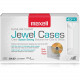 Maxell Jewel Cases Slim Line - Clear (40 Pack) - Jewel Case - Book Fold - Clear 190074OD