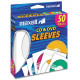 Maxell White CD / DVD Sleeves - Sleeve - Slide Insert - White 190135