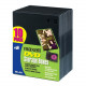 Maxell DVD-JC10 DVD Storage Boxes - Jewel Case - Book Fold - Black 190801