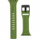 Urban Armor Gear Smartwatch Band - Olive - Silicone, Stainless Steel 191488117272