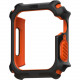 Urban Armor Gear Watch Case 44mm for Apple Watch - For Apple Apple Watch - Black, Orange - Crack Resistant, Scratch Resistant - Polycarbonate, Thermoplastic Polyurethane (TPU) 19148G114097