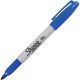 Newell Rubbermaid Sharpie Pen-style Permanent Marker - Fine Marker Point - Blue Alcohol Based Ink - 36 / Pack - TAA Compliance 1920932