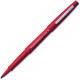 Newell Rubbermaid Paper Mate Flair Medium Point Porous Markers - Medium Pen Point - 1.4 mm Pen Point Size - Bullet Pen Point Style - Red Water Based Ink - Red Barrel - 36 / Pack - TAA Compliance 1921091