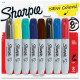 Newell Rubbermaid Sharpie Chisel Tip Permanent Markers - Wide Marker Point - Chisel Marker Point Style - Assorted Alcohol Based Ink - 8 / Set - TAA Compliance 1927322