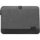 Brenthaven Collins 1934 Carrying Case (Sleeve) for 11.6" MacBook Air - Charcoal, Heather Gray - Scratch Resistant Interior - Polyurethane, Leather, MicroFiber Interior - 8.5" Height x 13" Width x 0.5" Depth 1934