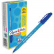 Newell Rubbermaid Paper Mate Inkjoy 100 ST Ballpoint Stick Pens - Medium Pen Point - 1 mm Pen Point Size - Blue - Translucent Barrel - 12 / Dozen 1951256