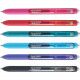 Newell Rubbermaid Paper Mate InkJoy Gel Pen - Medium Pen Point - 0.7 mm Pen Point Size - Pink, Red, Teal, Bright Blue, Purple, Black Gel-based Ink - Pink, Red, Teal, Bright Blue, Purple, Black Barrel - 6 / Pack - TAA Compliance 1951713