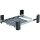 Rack Solution SLIDING COMPUTER SHELF (FOR DESKTOP WORKSTATION): DRY SLIDE RAILS;ANTI-SLIP MAT; 1USHL-112-20