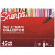 Newell Rubbermaid Sanford Sharpie Ultimate Coll. Permanent Markers - Ultra Fine, Fine Marker Point - 44 / Box - TAA Compliance 2011580