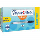 Newell Rubbermaid Paper Mate Medium Point Ballpoint Pens - Medium Pen Point - Black - 12 / Dozen 2013154