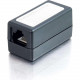 C2g Cat5E RJ45 Modular Inline Coupler - Black - 1 x RJ-45 Female - 1 x RJ-45 Female 20201