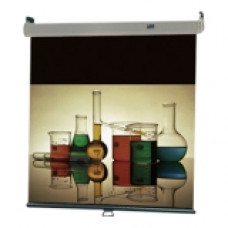 Draper Luma 2 Manual Wall and Ceiling Projection Screen - 70" x 70" - Fiberglass Matt White - 99" Diagonal 206003