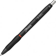 Newell Rubbermaid Sanford Sharpie S-Gel Ink Retractable Pen - 1 mm Pen Point Size - Red Gel-based Ink - 12 / Dozen - TAA Compliance 2096136