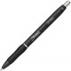 Newell Rubbermaid Sanford Sharpie S-Gel Ink Retractable Pen - 1 mm Pen Point Size - Black Gel-based Ink - 12 / Dozen - TAA Compliance 2096149