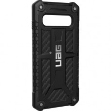 Urban Armor Gear Monarch Series Samsung Galaxy S10 Case - For Samsung Galaxy S10 Smartphone - Carbon Fiber - Drop Resistant, Shock Resistant, Impact Resistant - Alloy Metal, Thermoplastic Polyurethane (TPU), Polycarbonate, Leather 211341114242