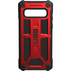 Urban Armor Gear Monarch Series Samsung Galaxy S10 Case - For Samsung Galaxy S10 Smartphone - Crimson - Drop Resistant, Shock Resistant, Impact Resistant - Alloy Metal, Thermoplastic Polyurethane (TPU), Polycarbonate, Leather 211341119494