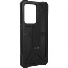 Urban Armor Gear Monarch Series Samsung Galaxy S20 Ultra [6.9-Inch] Case - For Samsung Galaxy S20 Ultra Smartphone - Carbon Fiber - Impact Resistant, Shock Resistant, Drop Resistant - Alloy Metal, Leather, Thermoplastic Polyurethane (TPU) 211991114242