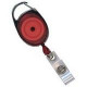 Brady Premier Badge Reel - Vinyl - Red - TAA Compliance 2120-7056