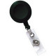 Brady Swivel Back Badge Reel - Vinyl - Black - TAA Compliance 2120-7601