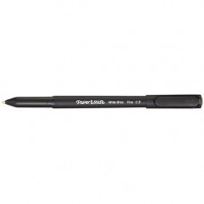 Newell Rubbermaid Paper Mate Write Bros. 0.8mm Ballpoint Pen - Fine Pen Point - 0.8 mm Pen Point Size - Black - 12 / Dozen - TAA Compliance 2124515