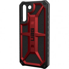 Urban Armor Gear Monarch Series Galaxy S22 Plus 5G Case - For Samsung Galaxy S22+ 5G Smartphone - Crimson - Shock Resistant, Impact Resistant, Drop Resistant - Polycarbonate, Alloy Metal, Rubber - Rugged 213431119494